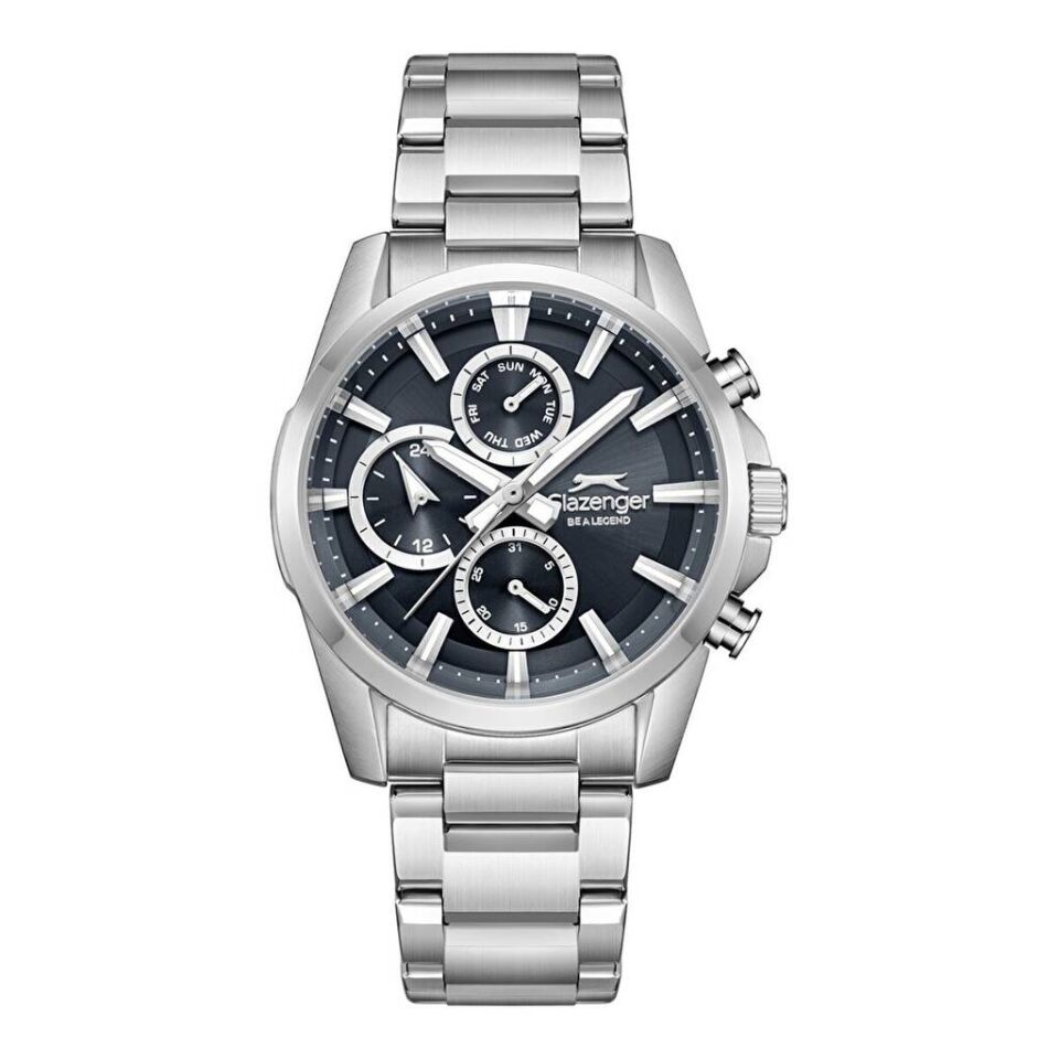 Slazenger SL.09.2522.2.02 Quartz Çelik Gri 42 mm Erkek Kol Saati
