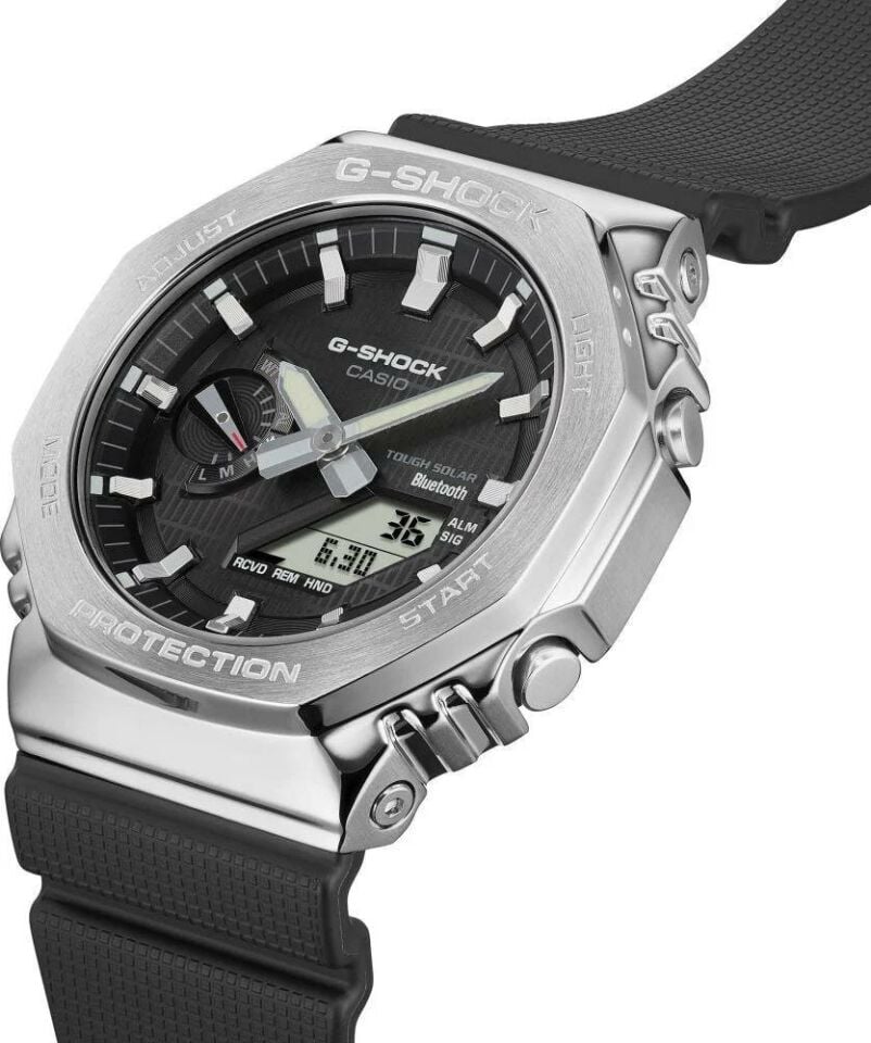 Casio GBM-2100-1ADR Solar Silikon 20 ATM 44 mm Erkek Kol Saati