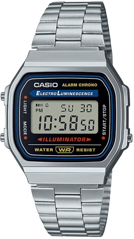 Casio A168WA-1WDF Retro Quartz Dijital 36 mm Erkek Kol Saati