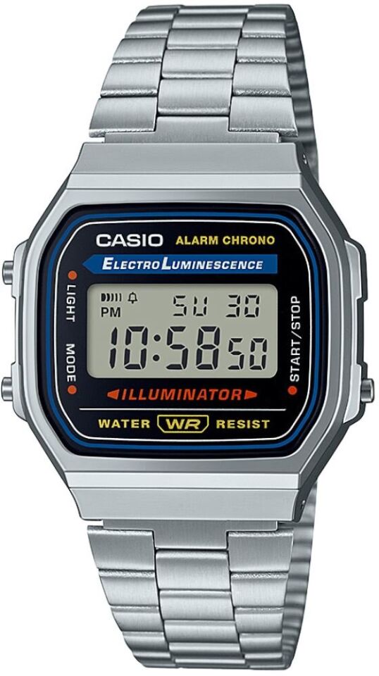 Casio A168WA-1WDF Retro Quartz Dijital 36 mm Erkek Kol Saati