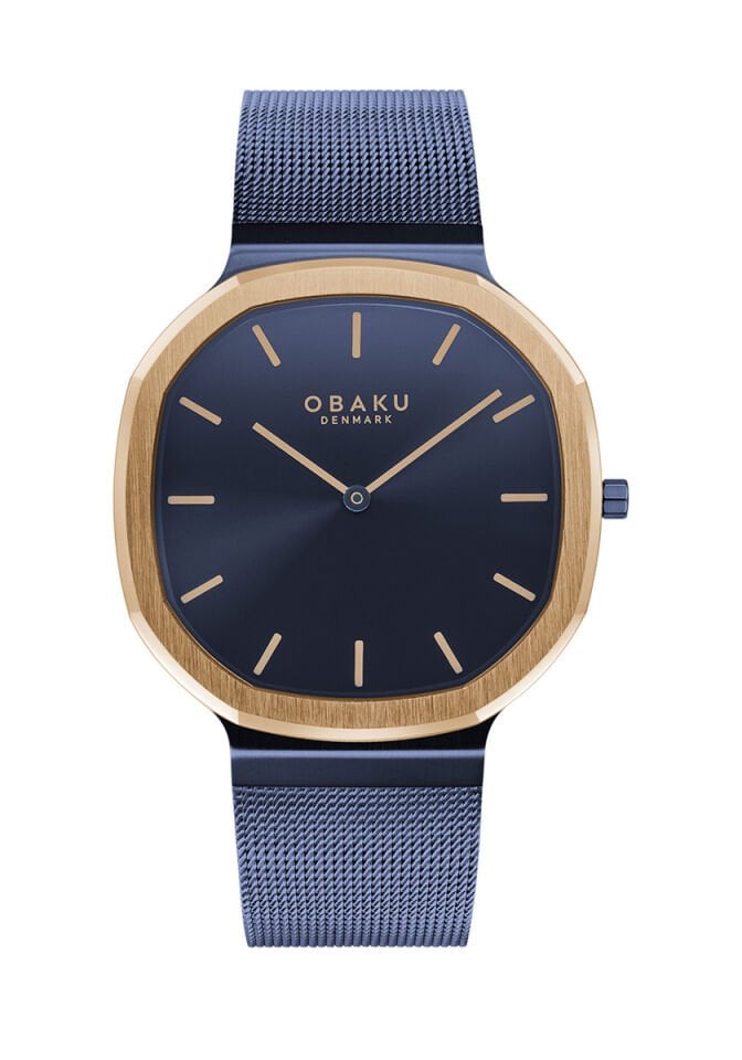Obaku Denmark V253GXSLML Quartz Safir 39 mm Erkek Kol Saati