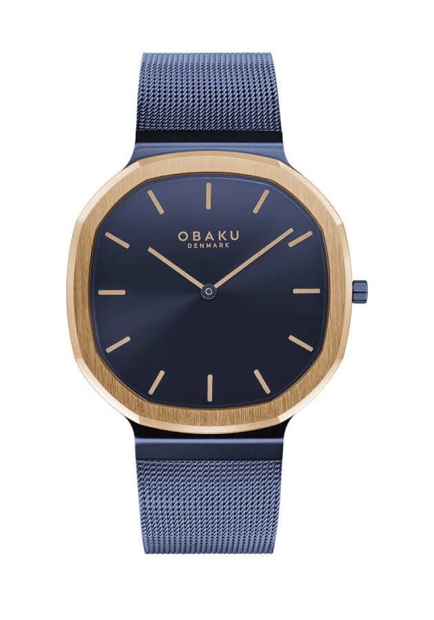 Obaku Denmark V253GXSLML Quartz Safir 39 mm Erkek Kol Saati