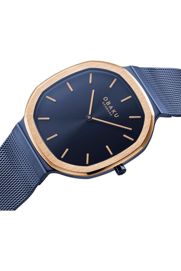 Obaku Denmark V253GXSLML Quartz Safir 39 mm Erkek Kol Saati
