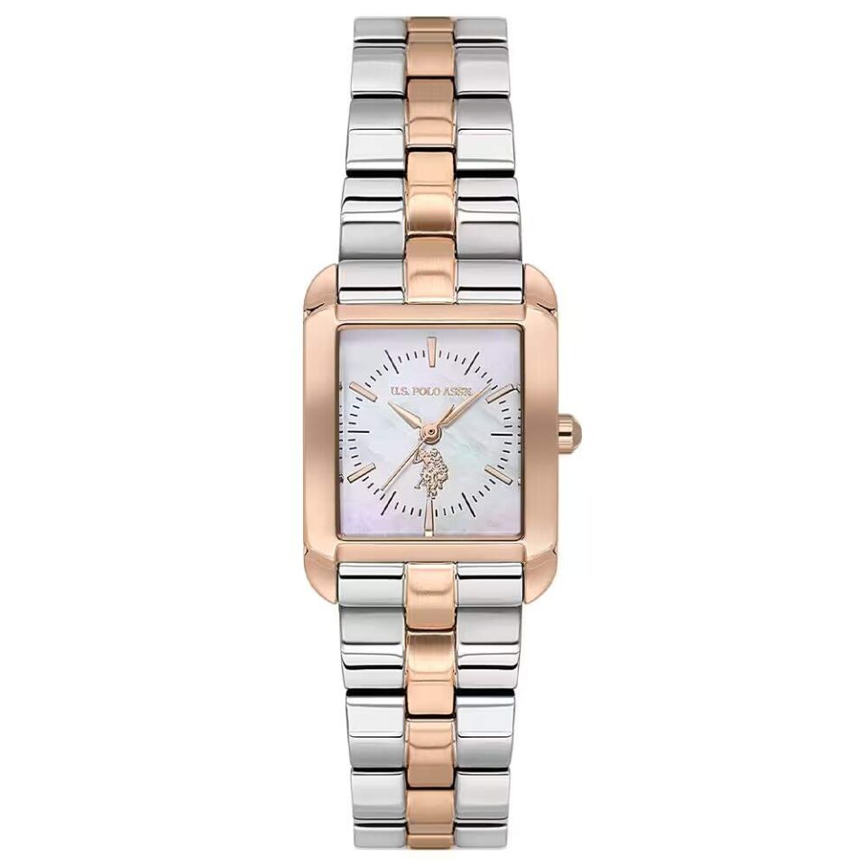 U.s. Polo Assn. USPA2152-03 Quartz Çelik Gri Rosegold 22x30 mm Kadın Kol Saati