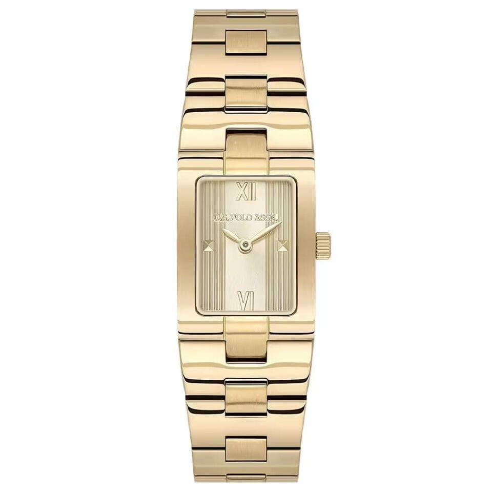 U.s. Polo Assn. USPA2155-04 Quartz Çelik Altın Rengi 20x33 mm Kadın Kol Saati