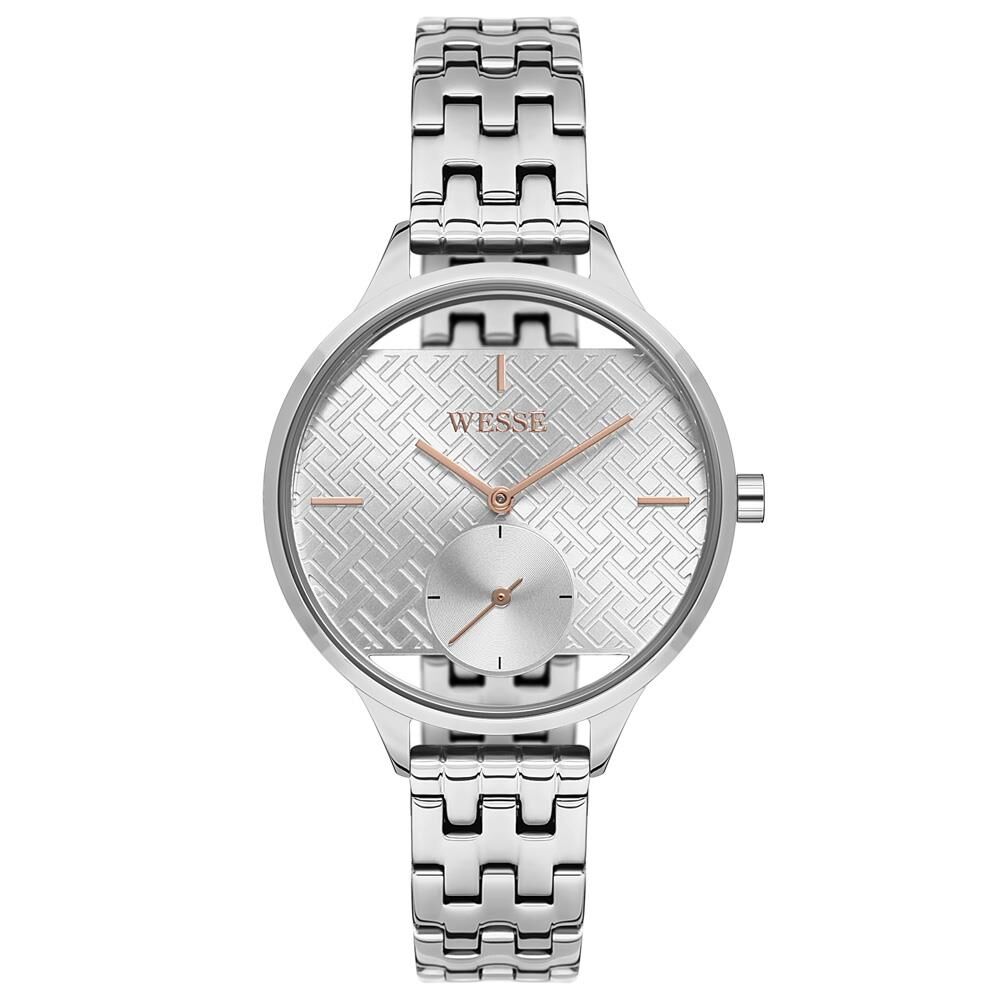 Wesse WWL109601 Quartz Çelik Gri 37 mm Kadın Kol Saati