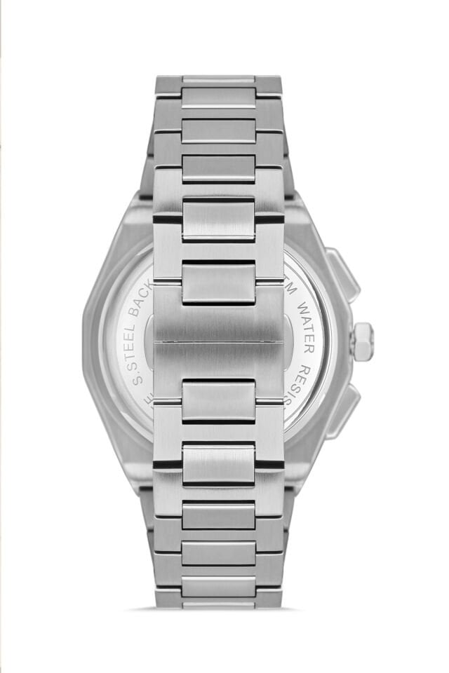 Ferro FM43013A-A2 Quartz Çelik Gri Siyah Kadran 43 mm Erkek Kol Saati