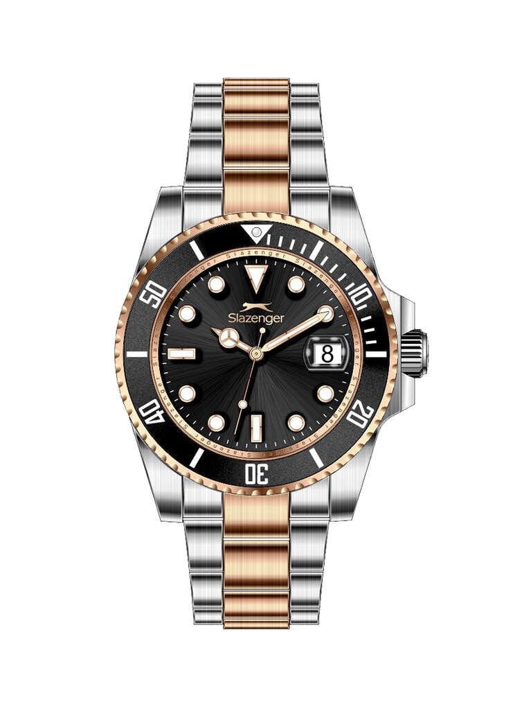 Slazenger SL.09.2518.1.04 Quartz Çelik Rose/Gri 45 mm Erkek Kol Saati