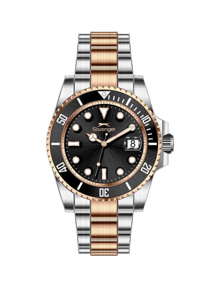 Slazenger SL.09.2518.1.04 Quartz Çelik Rose/Gri 45 mm Erkek Kol Saati