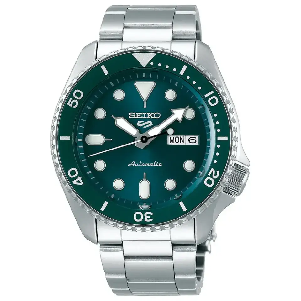 Seiko SRPD61K1 Otomatik Gri Yeşil Kadran 10 ATM 43 mm Erkek Kol Saati