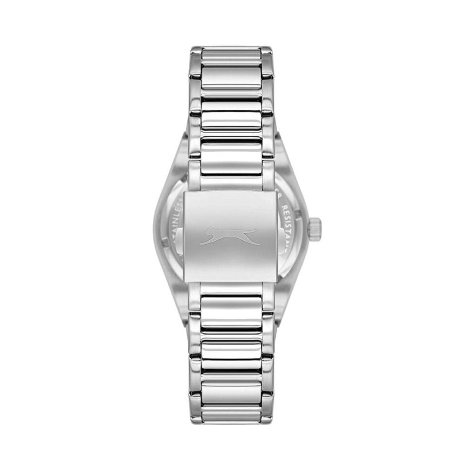 Slazenger SL.09.2610.1.350 Quartz Çelik Gri Siyah Kadran 38 mm Erkek Kol Saati