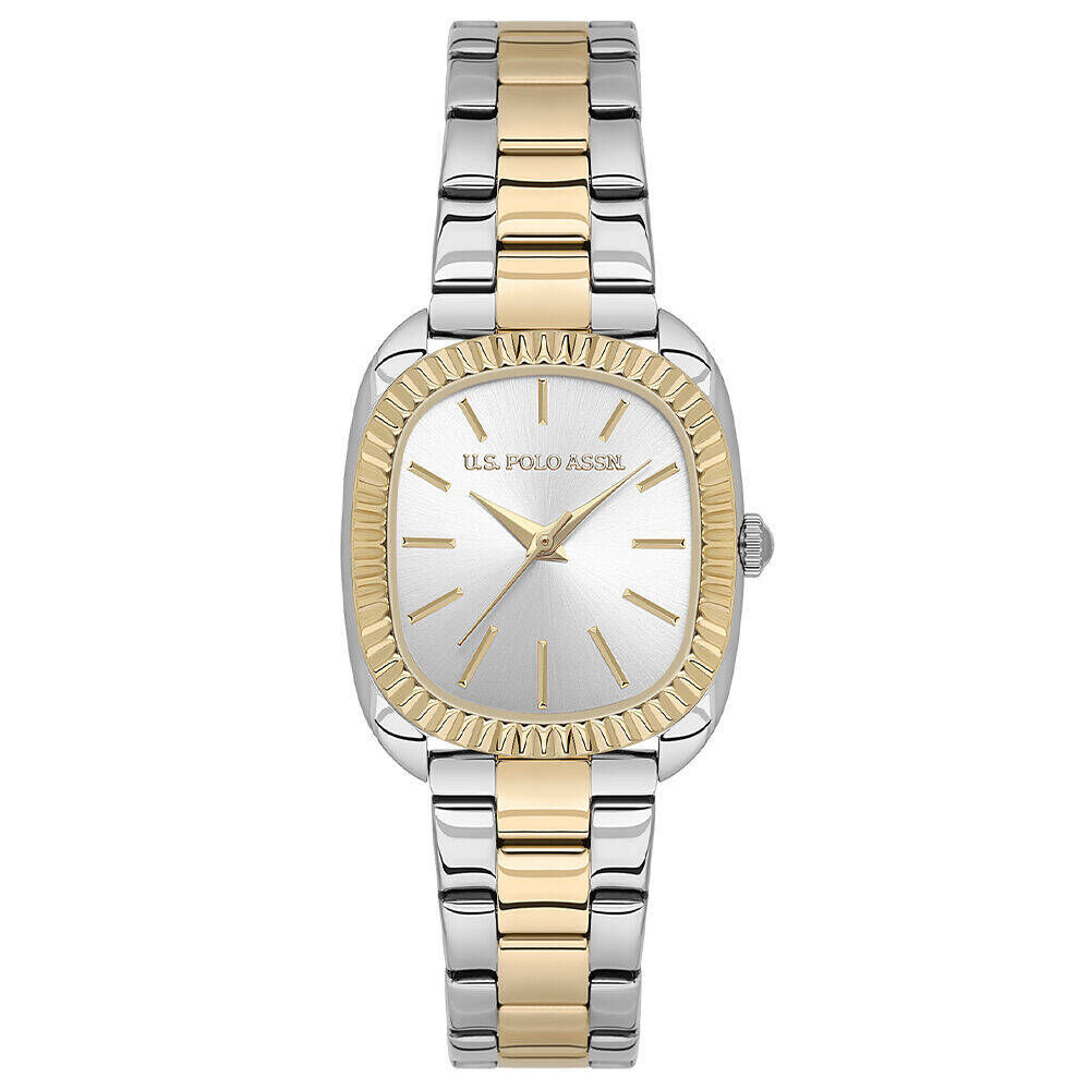 U.s. Polo Assn. USPA2143-03 Quartz Çelik Gri Altın Rengi 28x33 mm Kadın Kol Saati