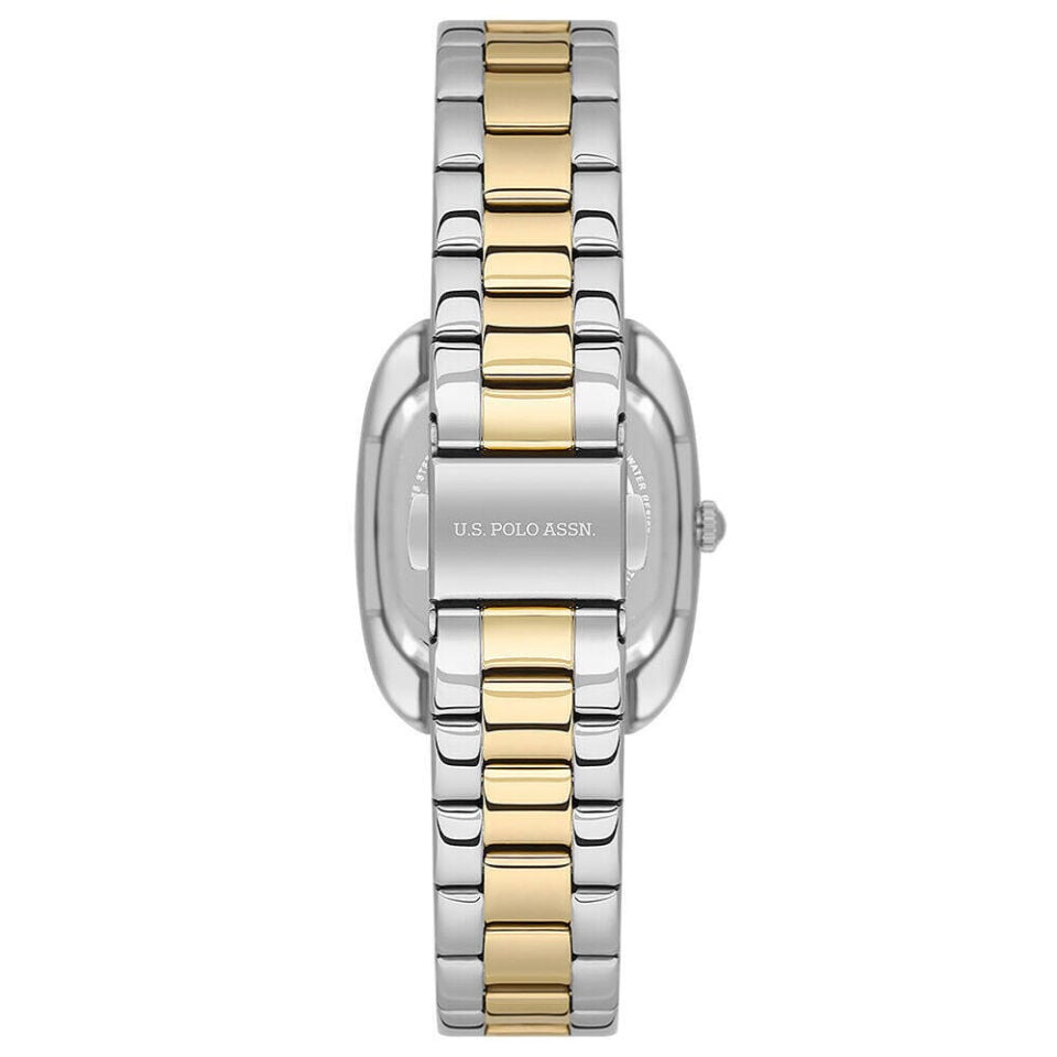 U.s. Polo Assn. USPA2143-03 Quartz Çelik Gri Altın Rengi 28x33 mm Kadın Kol Saati