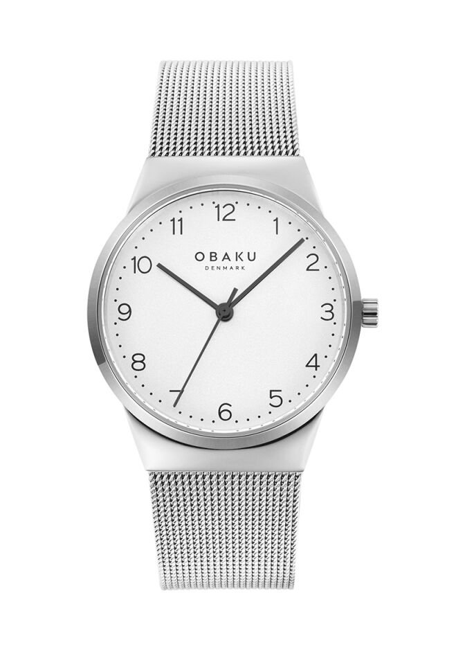 Obaku Denmark V255LXCIMC Quartz Hasır Kristal 32 mm Kadın Kol Saati