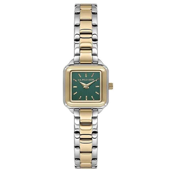 U.s. Polo Assn. USPA2145-06 Quartz Çelik Gri Altın Rengi 20x24 mm Kadın Kol Saati