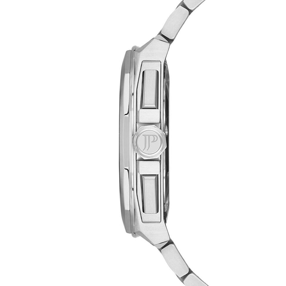 Jacques Philippe JPQGC3013X6 45 mm Metalik Gri Çelik Kodon Erkek Kol Saati