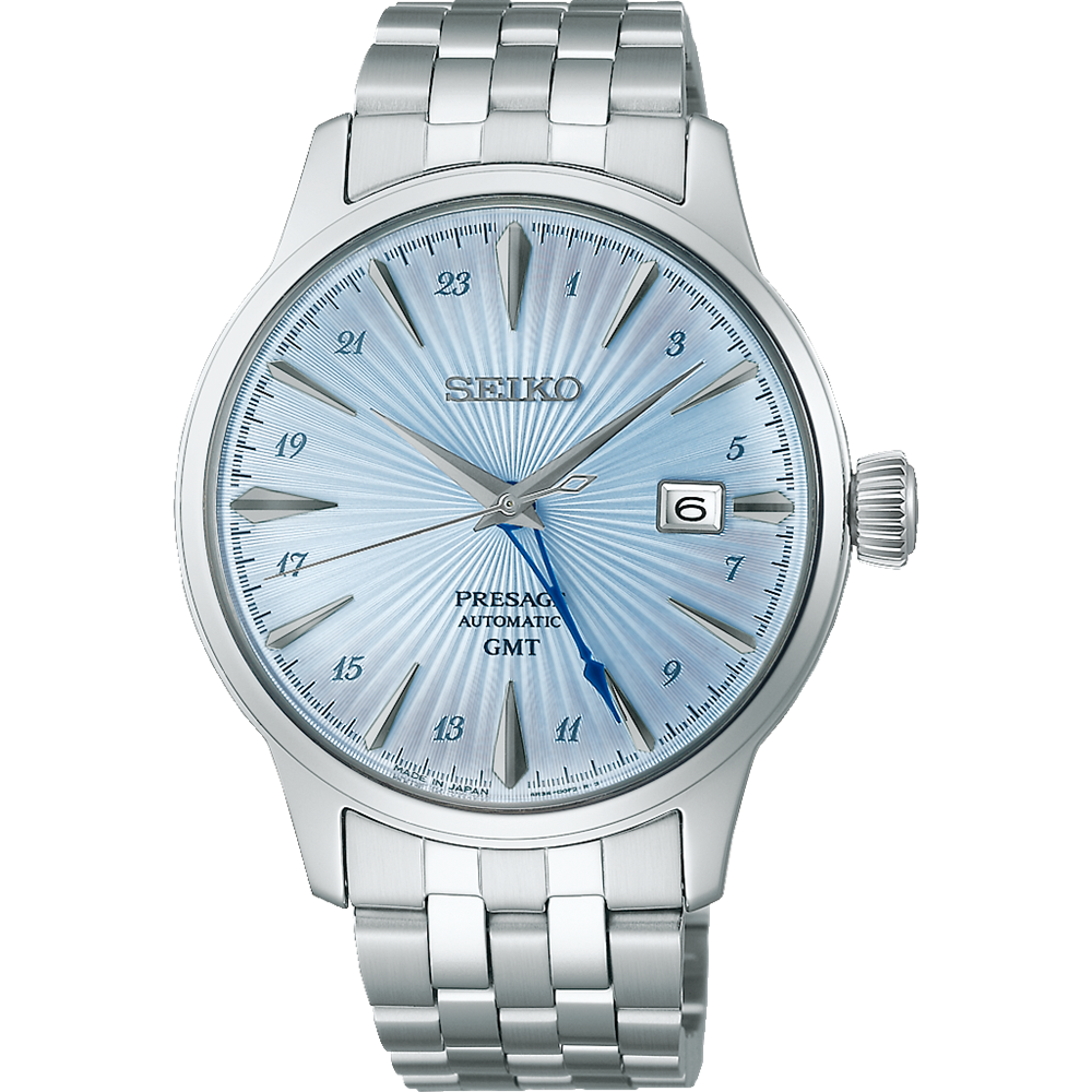 Seiko SSK037J Otomatik Gri Mavi Kadran 41 mm Erkek Kol Saati
