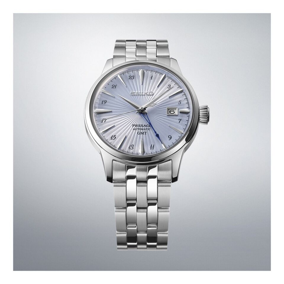 Seiko SSK037J Otomatik Gri Mavi Kadran 41 mm Erkek Kol Saati