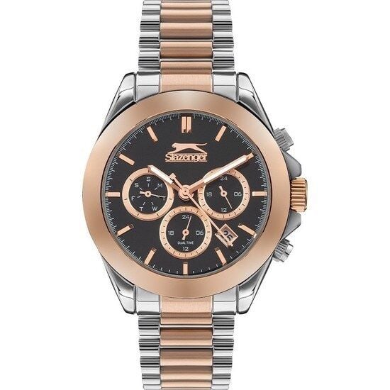 Slazenger SL.09.2064.2.02 47 mm Rose/Gri Erkek Kol Saati