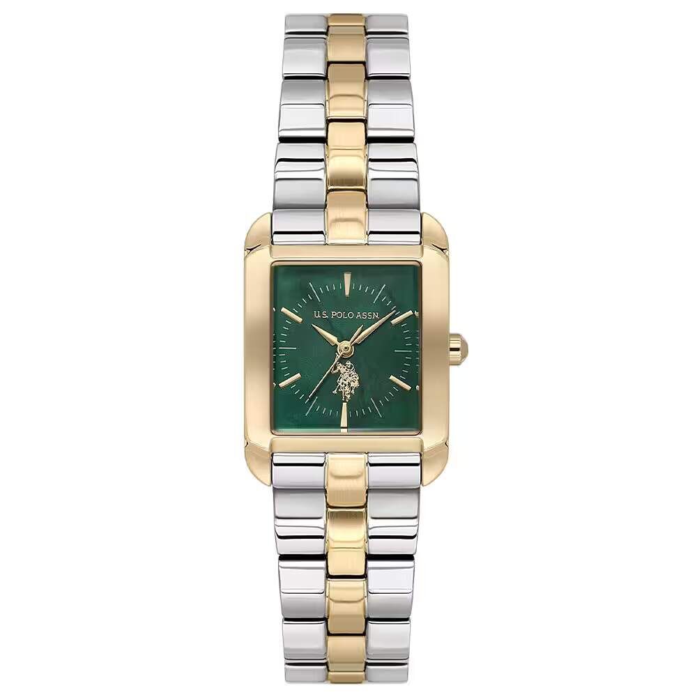 U.s. Polo Assn. USPA2152-02 Quartz Çelik Gri Altın Rengi 22x30 mm Kadın Kol Saati