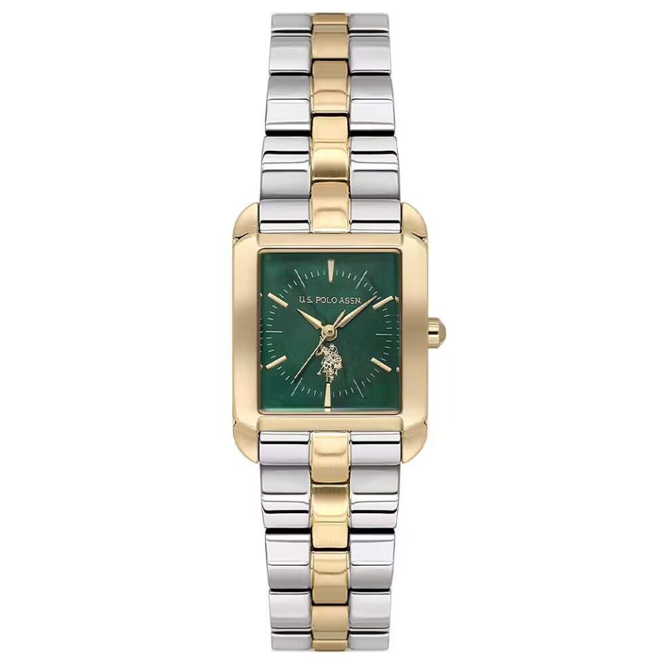 U.s. Polo Assn. USPA2152-02 Quartz Çelik Gri Altın Rengi 22x30 mm Kadın Kol Saati