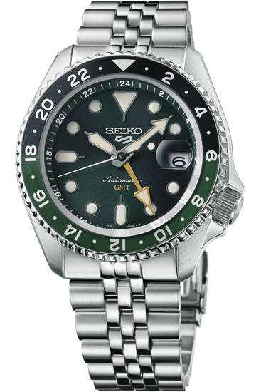 Seiko SSK035K Otomatik Çelik Gri Yeşil Kadran 42 mm Erkek Kol Saati