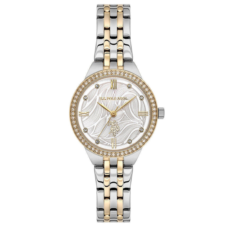 U.s. Polo Assn. USPA2134-03 Quartz Çelik Gri Altın Rengi 30 mm Kadın Kol Saati