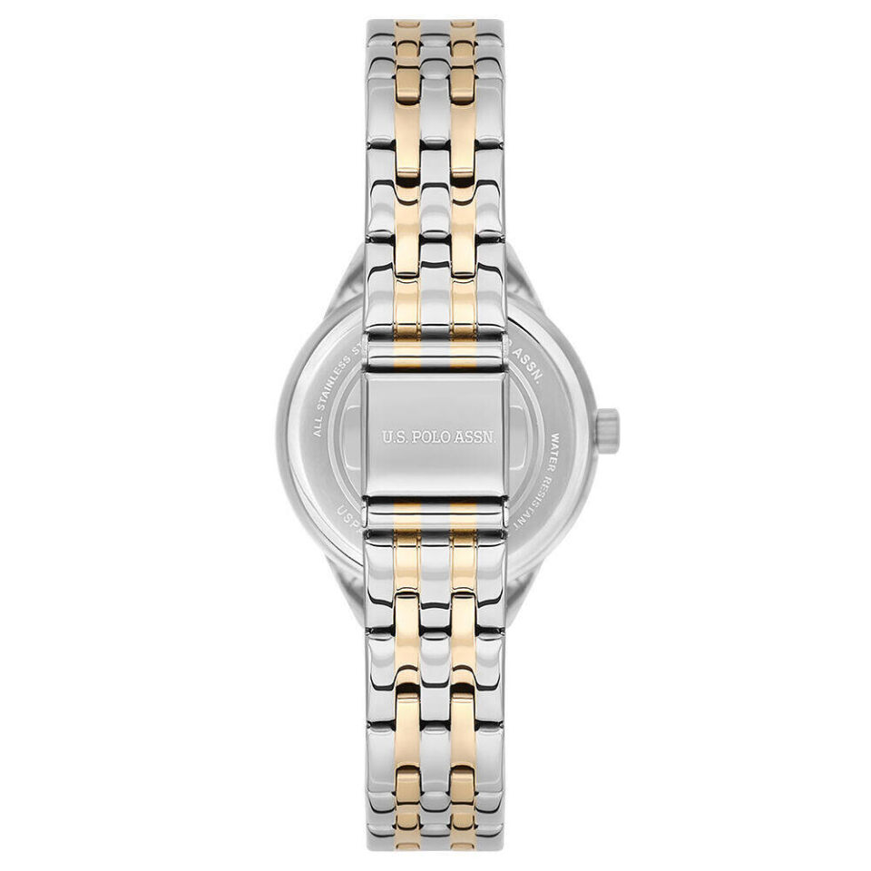 U.s. Polo Assn. USPA2134-03 Quartz Çelik Gri Altın Rengi 30 mm Kadın Kol Saati