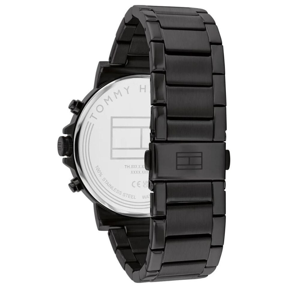 Tommy Hilfiger TH1710590 Quartz Çelik Siyah 44 mm Erkek Kol Saati