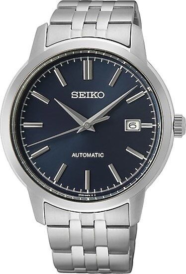 Seiko SRPK87K Otomatik Çelik Gri Lacivert Kadran 10 ATM 38 mm Erkek Kol Saati
