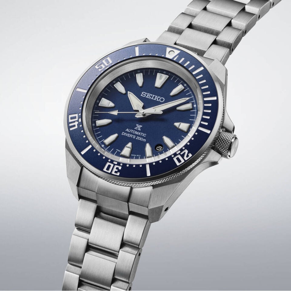 Seiko SRPL51K1 Otomatik Çelik Gri Mavi Kadran 20 ATM 42 mm Erkek Kol Saati