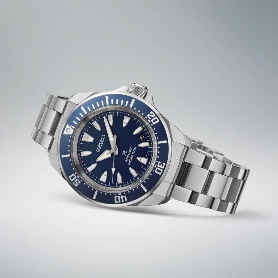 Seiko SRPL51K1 Otomatik Çelik Gri Mavi Kadran 20 ATM 42 mm Erkek Kol Saati