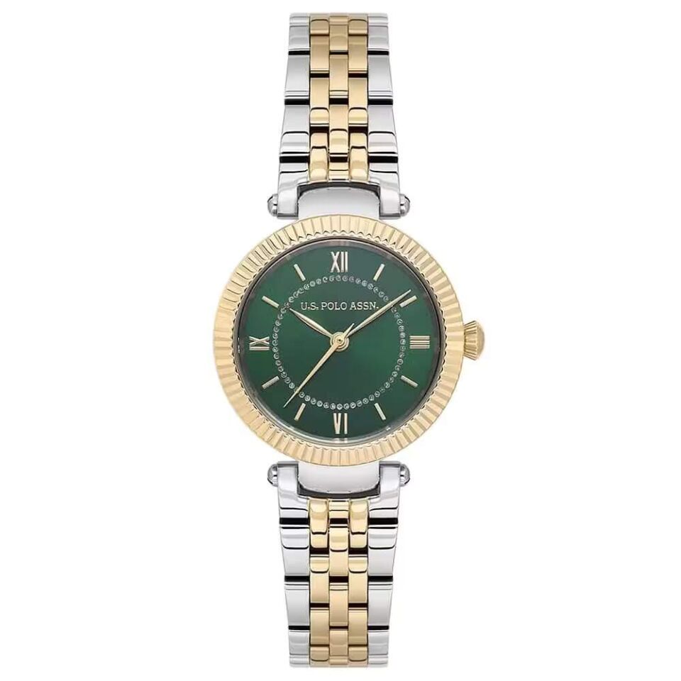 U.s. Polo Assn. USPA2132-03 Quartz Çelik Gri Altın Rengi 28 mm Kadın Kol Saati