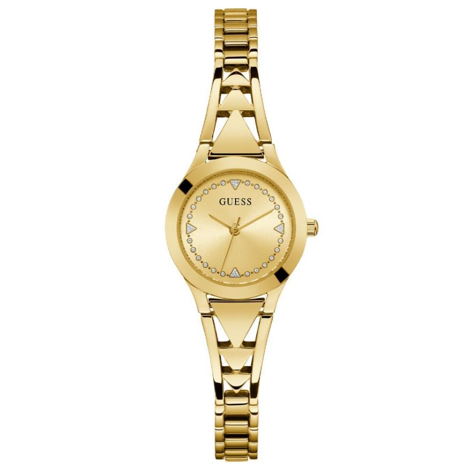 Guess GUGW0609L2 26 mm Altın Renk Çelik Kordon Kadın Kol Saati