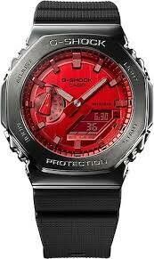 Casio GM-2100B-4ADR Quartz Silikon Siyah 20 ATM 44 mm Erkek Kol Saati