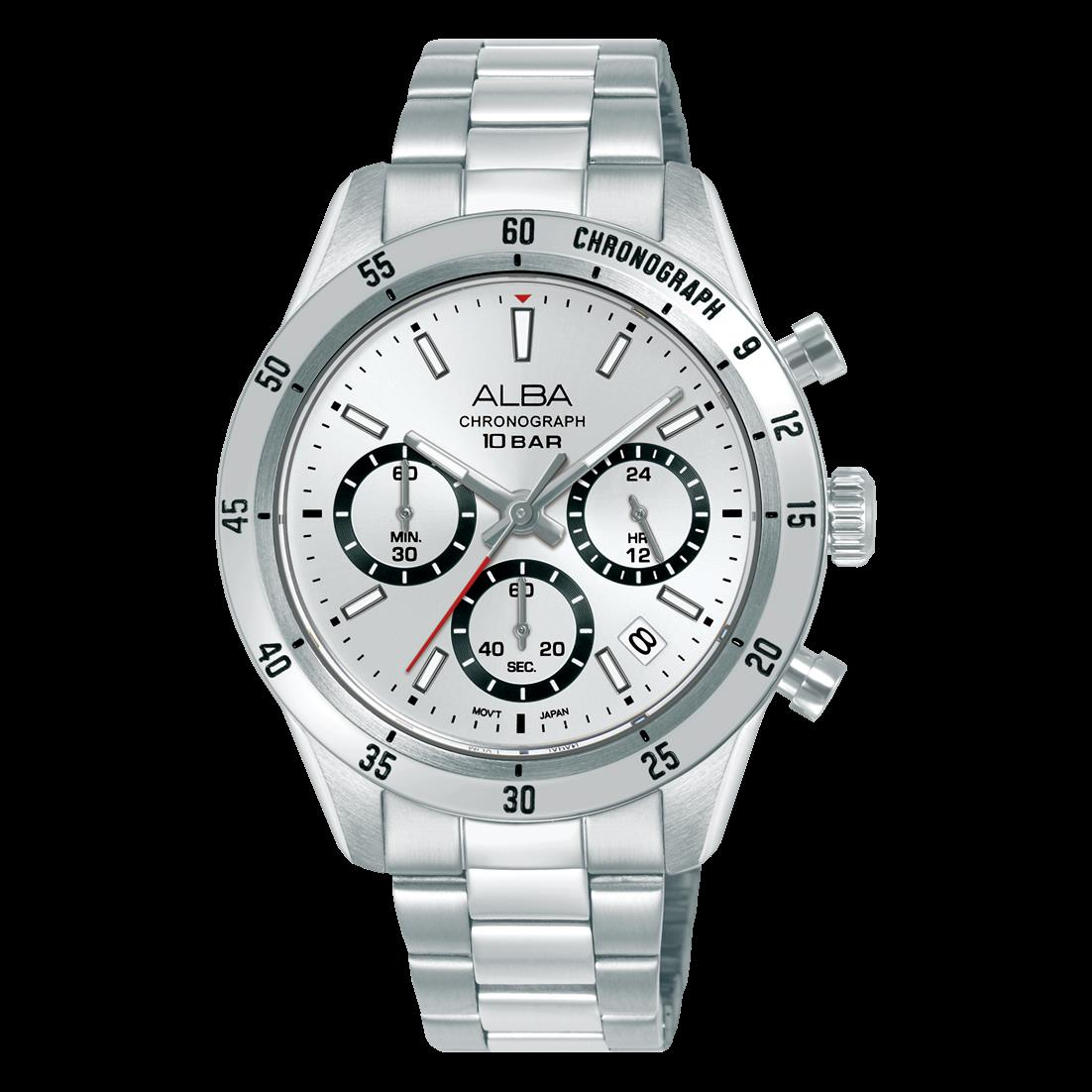 Alba AT3L29X1 Quartz Çelik Gri 10 ATM 39 mm Erkek Kol Saati
