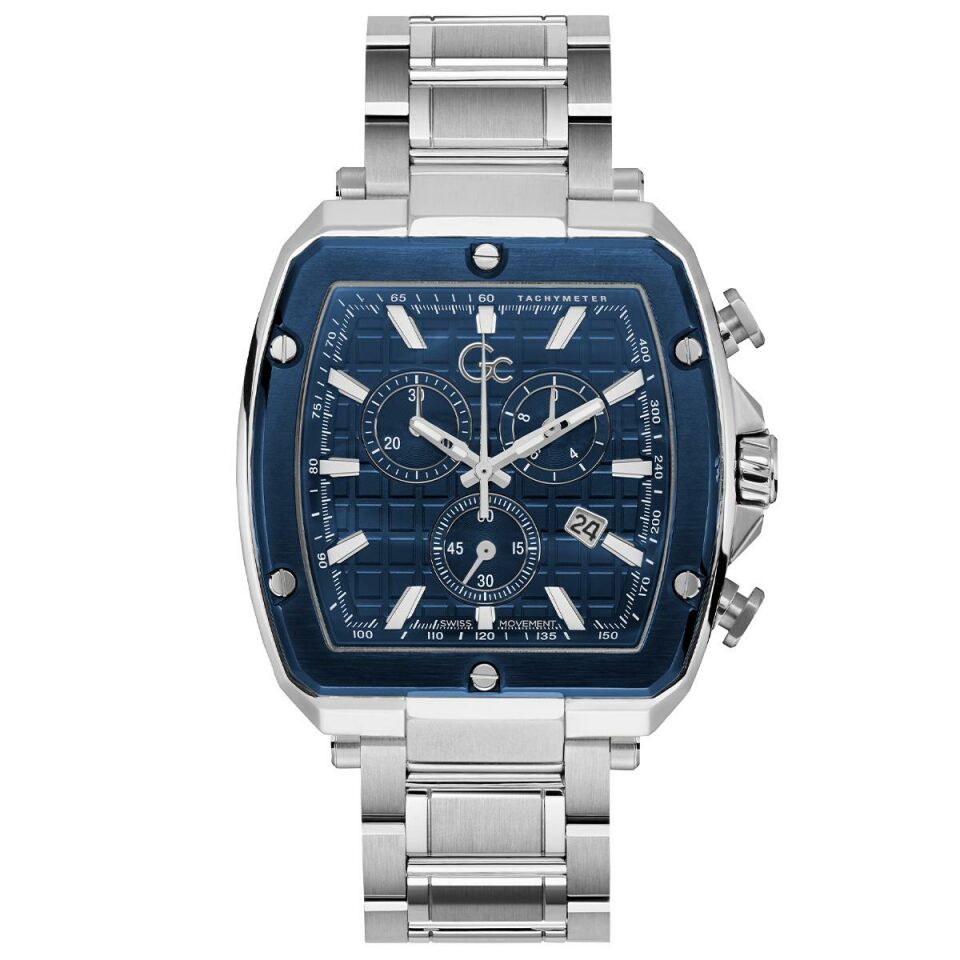 Guess Collection GCY83005G7MF Quartz Çelik 5 ATM 48 mm Erkek Kol Saati