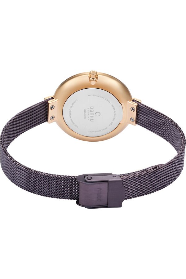 Obaku Denmark V225LXVNMN Quartz Hasır Kahverengi 32 mm Kadın Kol Saati