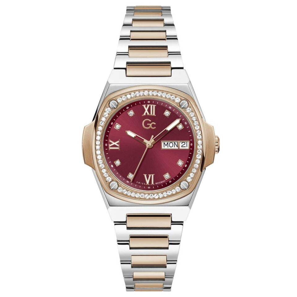 Gc GCY98009L3MF Quartz Çelik Rose/Gri 36 mm Kadın Kol Saati