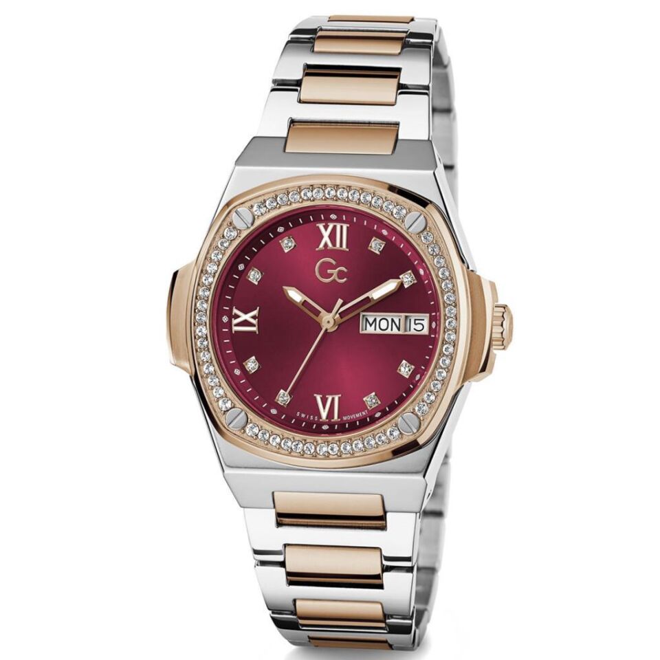 Gc GCY98009L3MF Quartz Çelik Rose/Gri 36 mm Kadın Kol Saati