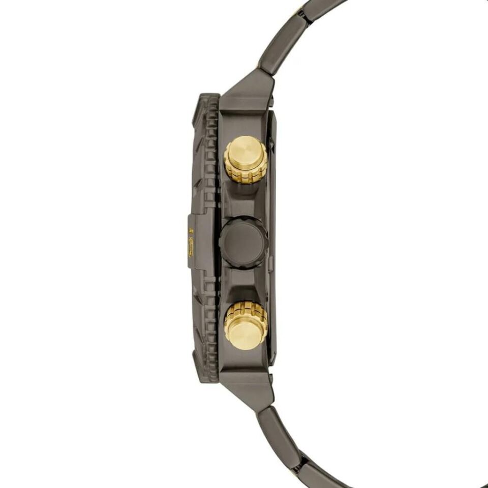 Guess GUGW0800G2 Quartz Çelik Füme Siyah Kadran 44 mm Erkek Kol Saati