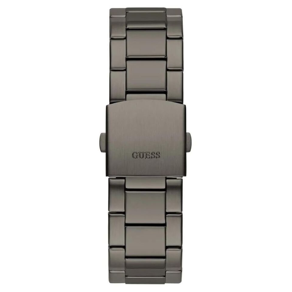 Guess GUGW0800G2 Quartz Çelik Füme Siyah Kadran 44 mm Erkek Kol Saati