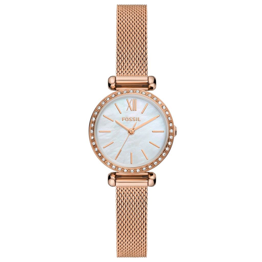 Fossil FBQ3897 Quartz Hasır Rose Beyaz Kadran 26 mm Kadın Kol Saati