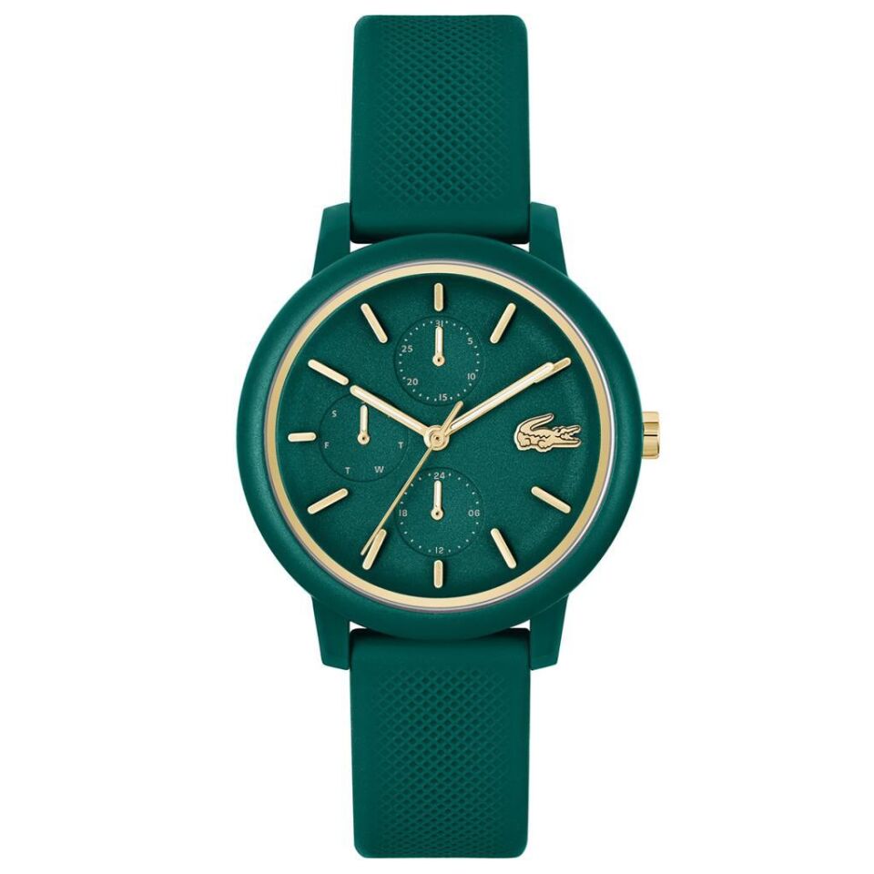 Lacoste 2001329 Quartz Silikon Yeşil 5 ATM 38 mm Kadın Kol Saati
