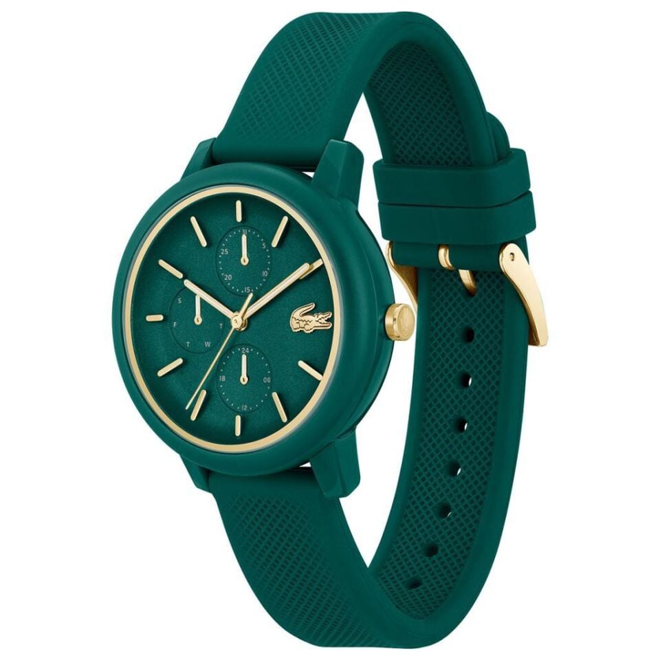 Lacoste 2001329 Quartz Silikon Yeşil 5 ATM 38 mm Kadın Kol Saati