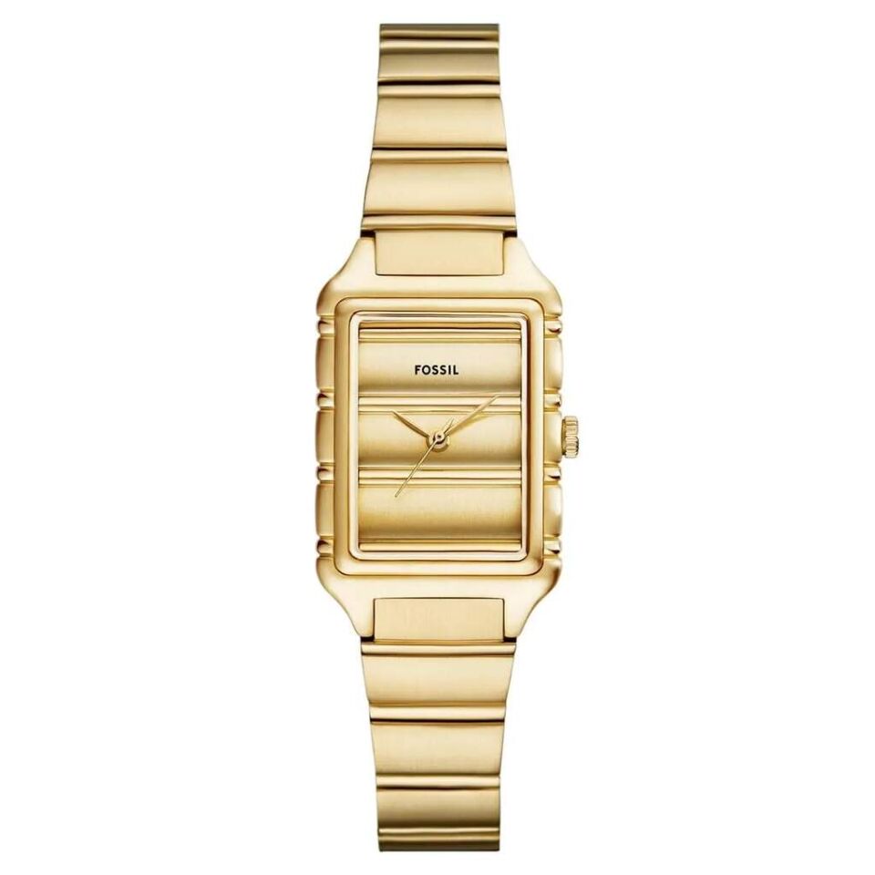 Fossil FES5389 Quartz Çelik Altın Rengi 23 mm Kadın Kol Saati