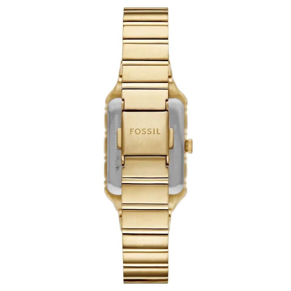 Fossil FES5389 Quartz Çelik Altın Rengi 23 mm Kadın Kol Saati