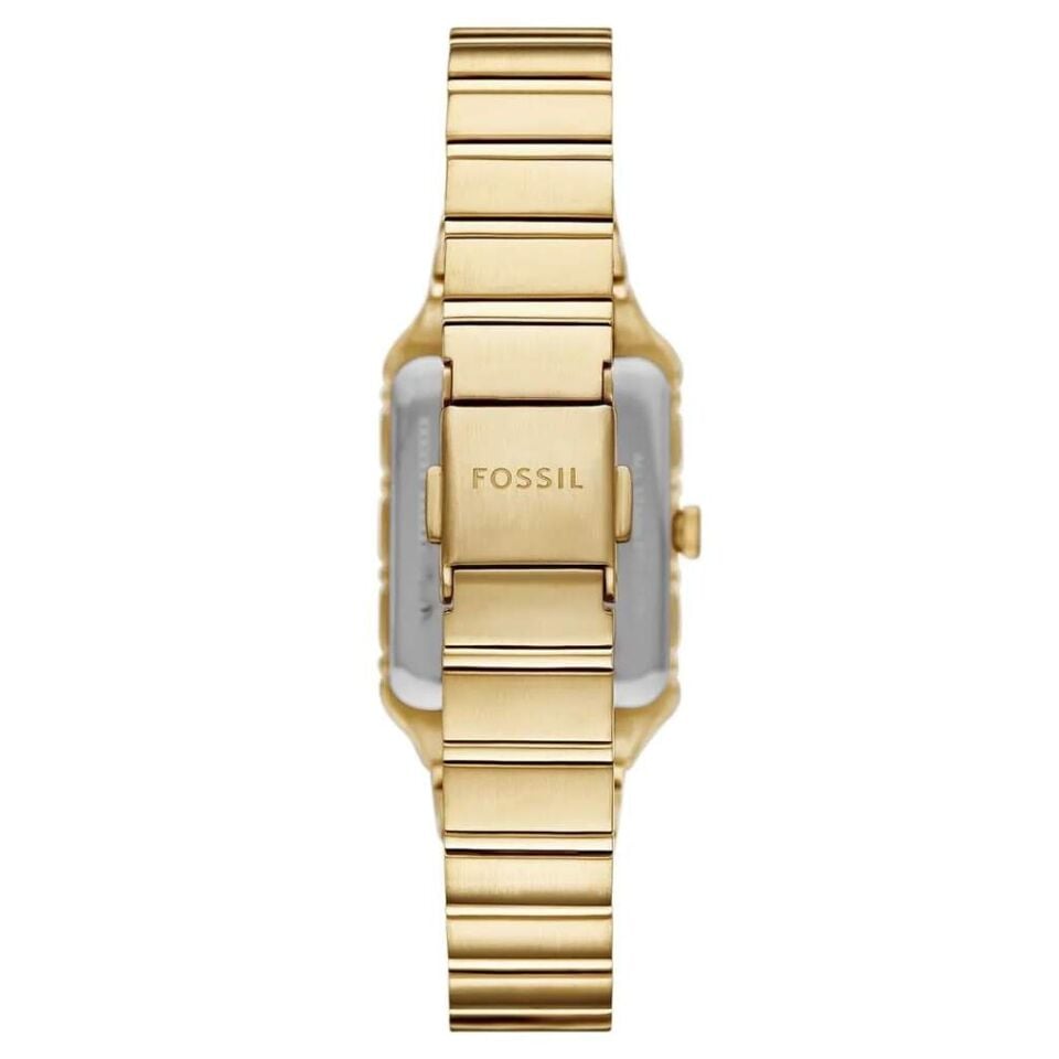Fossil FES5389 Quartz Çelik Altın Rengi 23 mm Kadın Kol Saati