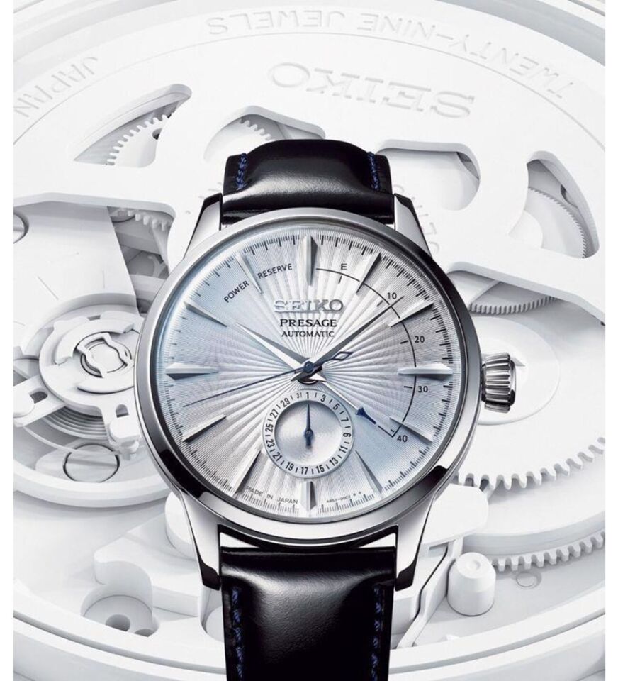 Seiko SSA343J Otomatik Deri Siyah 10 ATM 40 mm Erkek Kol Saati