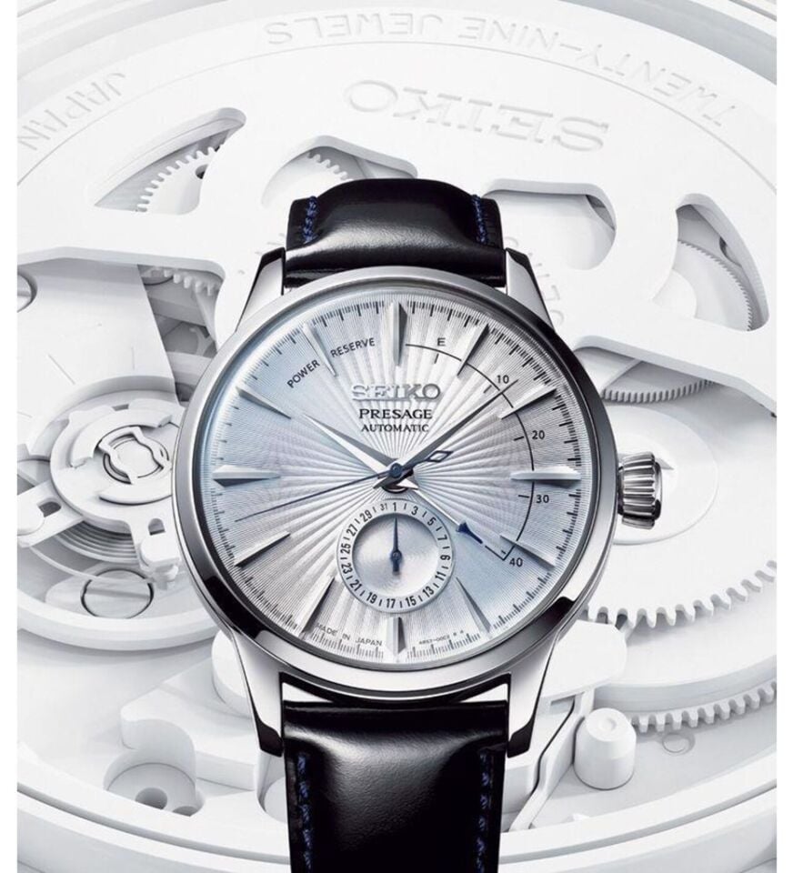 Seiko SSA343J Otomatik Deri Siyah 10 ATM 40 mm Erkek Kol Saati